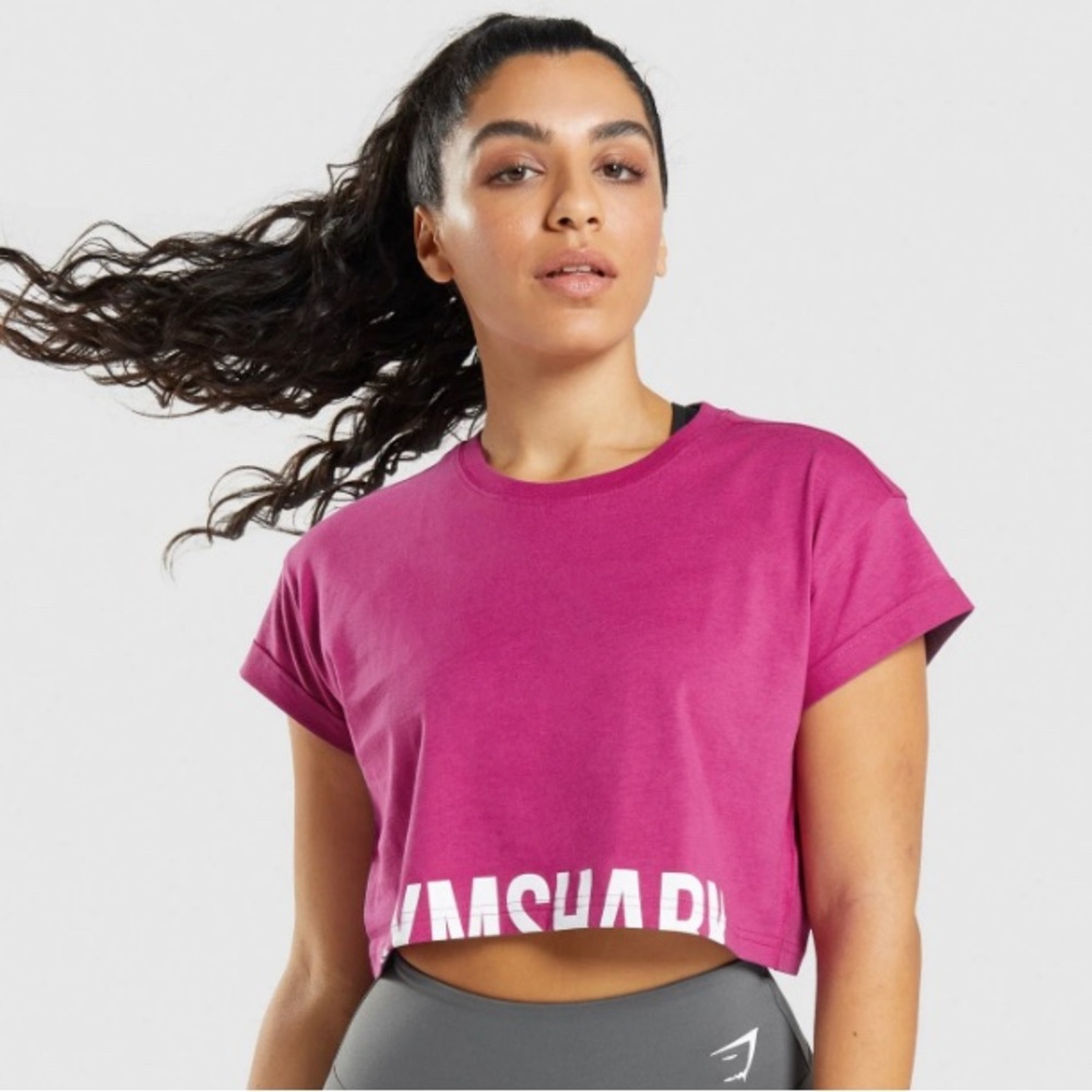Gymshark Fraction crop top